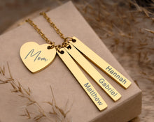 Įkelti vaizdą į galerijos rodinį, Kaklo papuošalas su Jūsų tekstu