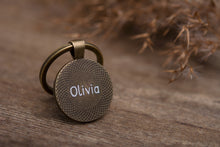 Įkelti vaizdą į galerijos rodinį, Raktų pakabukas su Jūsų mėnuliu ☽