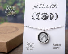 Įkelti vaizdą į galerijos rodinį, Pakabukas su Jūsų mėnuliu ☽