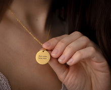 Įkelti vaizdą į galerijos rodinį, Pakabukas su unikaliu žvaigždžių žemėlapiu