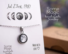 Įkelti vaizdą į galerijos rodinį, Pakabukas su Jūsų mėnuliu ♥