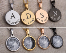 Įkelti vaizdą į galerijos rodinį, Pakabukas su Jūsų mėnuliu