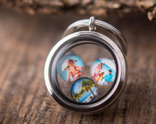 Įkelti vaizdą į galerijos rodinį, Raktų pakabukas su Jūsų nuotraukomis