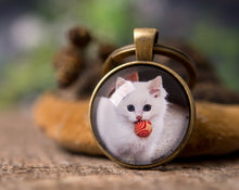 Įkelti vaizdą į galerijos rodinį, Raktų pakabukas su Jūsų augintinio nuotrauka