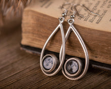 Įkelti vaizdą į galerijos rodinį, Auskarai su Jūsų mėnuliais ☽