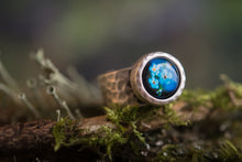 Įkelti vaizdą į galerijos rodinį, Reguliuojamo dydžio žiedas "Neužmirštuolės"