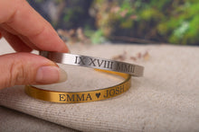 Įkelti vaizdą į galerijos rodinį, Apyrankė su Jūsų tekstu