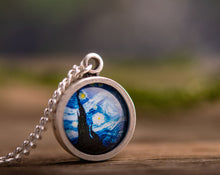 Įkelti vaizdą į galerijos rodinį, Pakabukas "Žvaigždėta naktis"