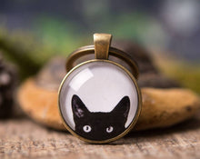 Įkelti vaizdą į galerijos rodinį, Raktų pakabukas "Katė"