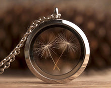 Įkelti vaizdą į galerijos rodinį, Amuletas su pienių pūkeliais