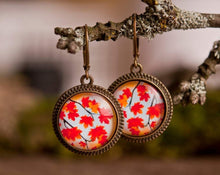 Įkelti vaizdą į galerijos rodinį, Auskarai "Ruduo"