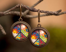 Įkelti vaizdą į galerijos rodinį, Auskarai "Taika"