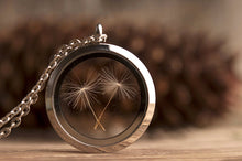 Įkelti vaizdą į galerijos rodinį, Amuletas su pienių pūkeliais