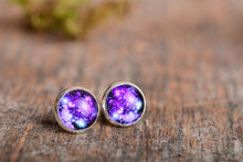 Įkelti vaizdą į galerijos rodinį, Auskarai vinukai "Galaktika"