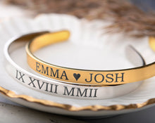 Įkelti vaizdą į galerijos rodinį, Apyrankė su Jūsų tekstu